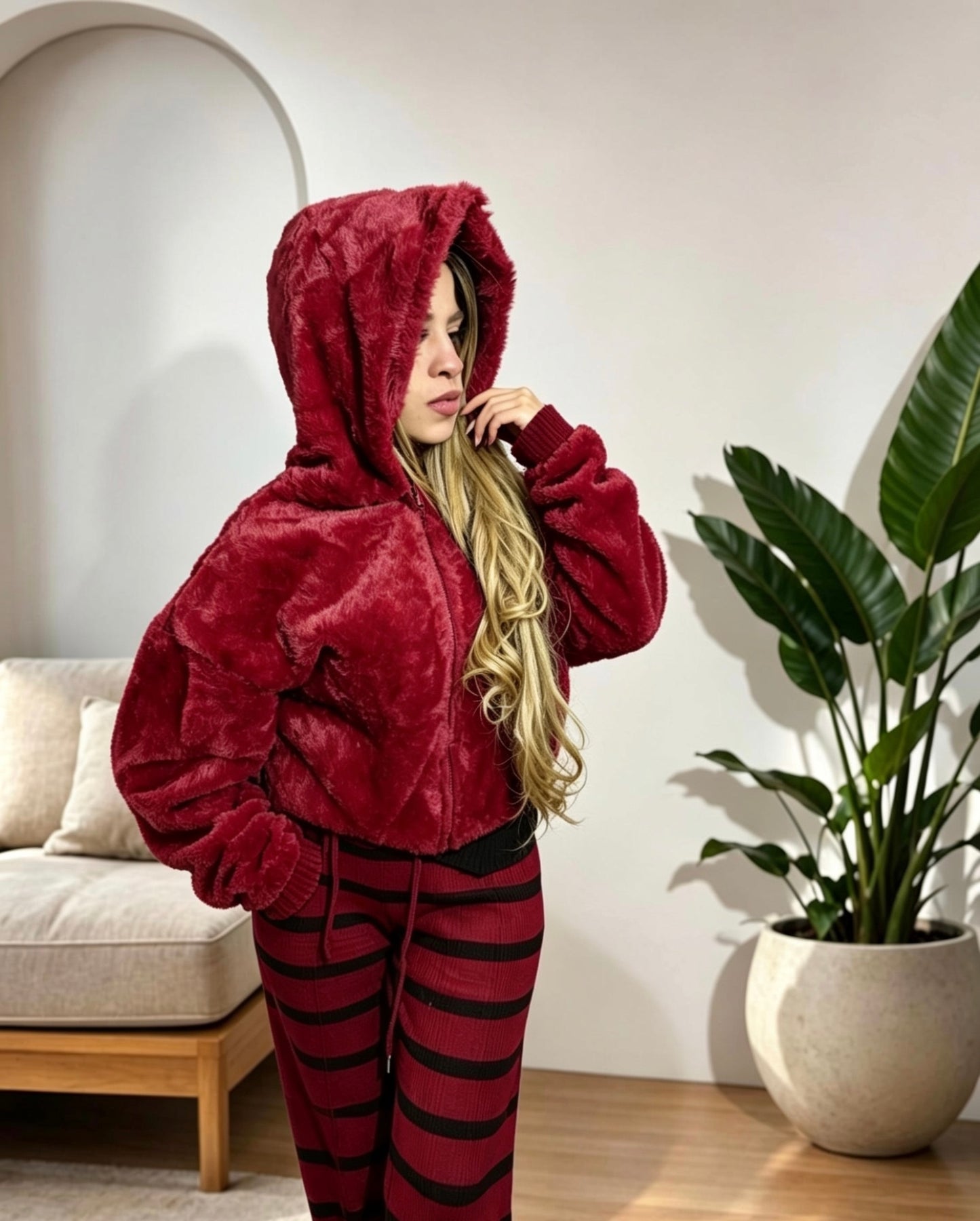 Chaqueta peludito