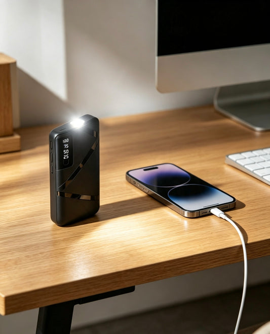 🔋 🔋 Power Bank 30.000 mAh| Carga Rápida + Linterna LED