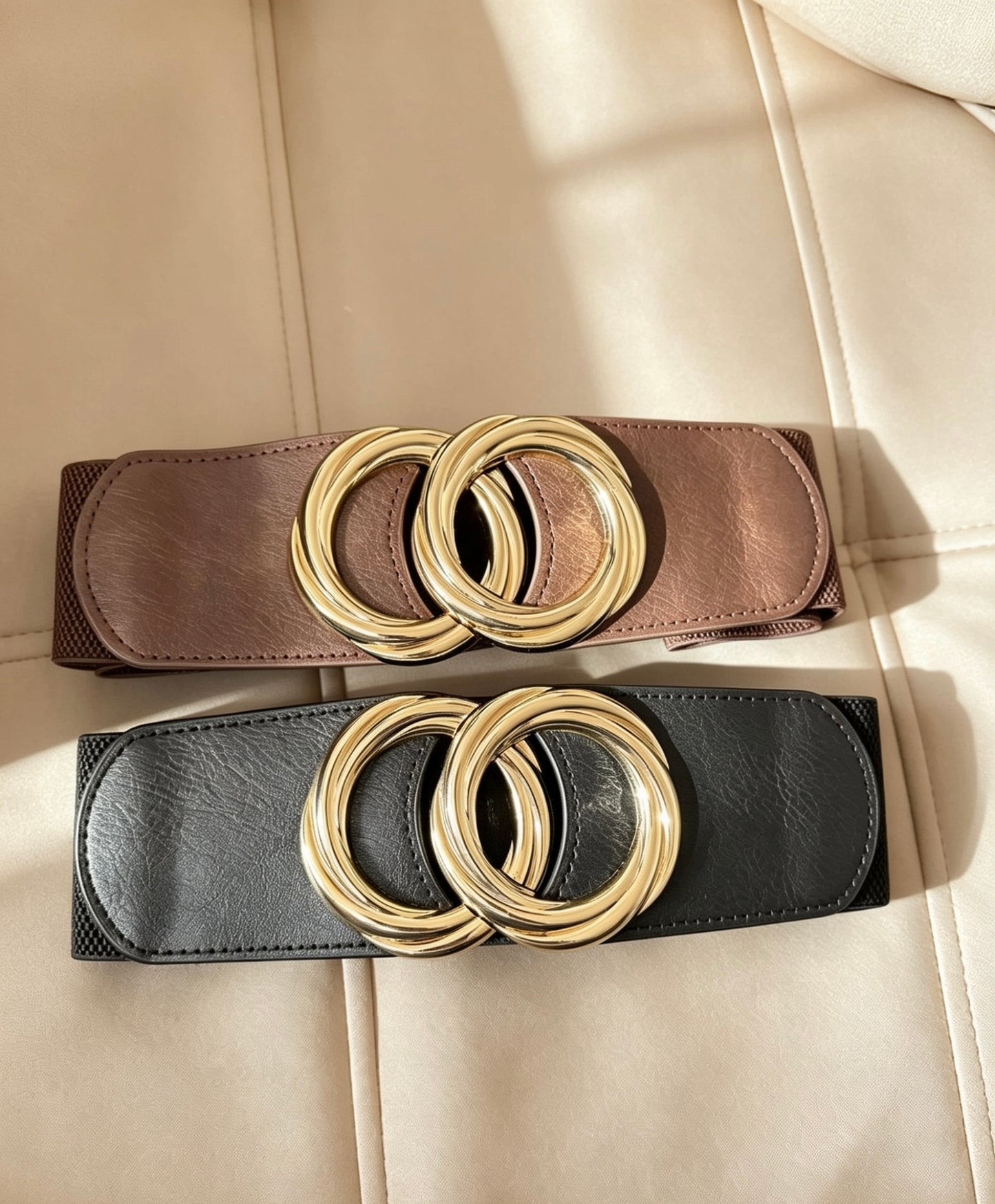 ✨ Correa para Mujer con Hebilla Dorada