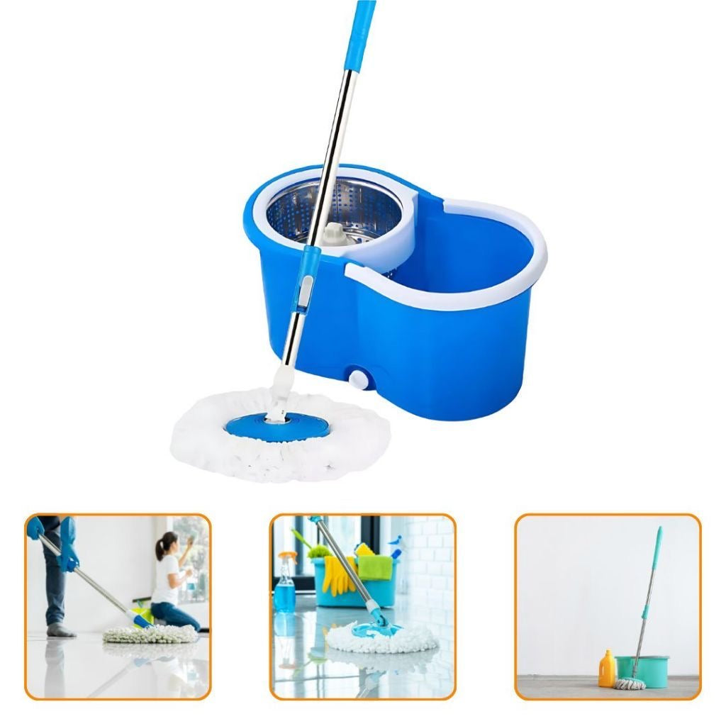 Mopa Giratoria 360° con Balde Centrifugador